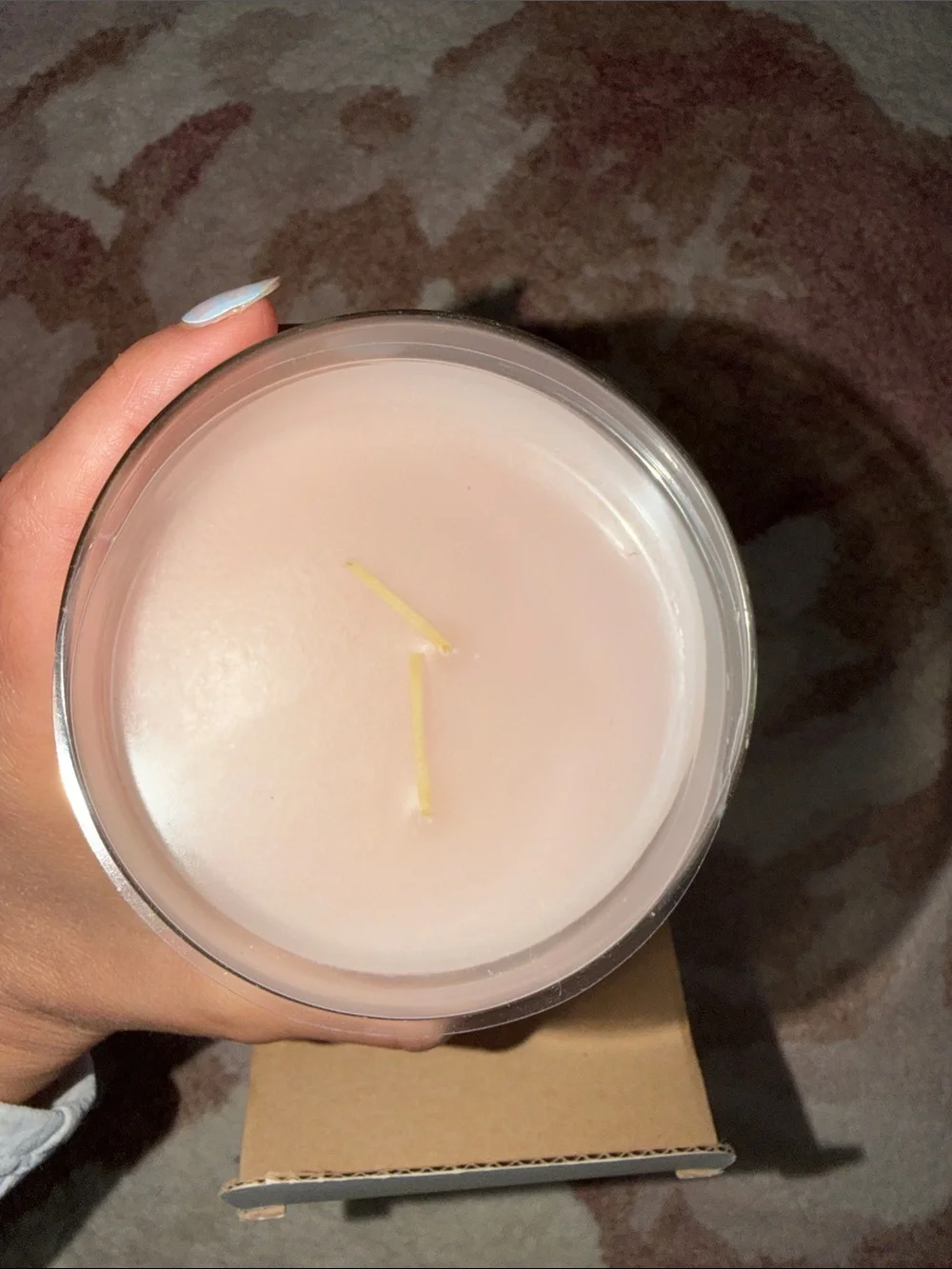 PartyLite GloLite Strawberry Rhubarb Candle